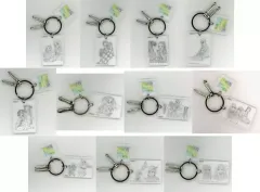【中古】雑貨 全11種セット 「鬼滅の刃 吾峠呼世晴原画展 クリアベースキーホルダー」
