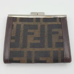 新品未使用　FENDY 財布 ズッカ がま口 折りたたみ　おしゃれ　希少 楽天市場】がま口財布 フェンディの通販