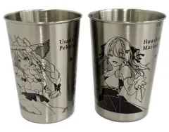 【中古】マグカップ･湯のみ 宝鐘マリン＆兎田ぺこら hololive ペアステンレスタンブラー 「バーチャルYouTuber ホロライブ」 GiGO限定