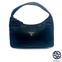 PRADA プラダ 黒 ブラック ナイロン ハンドバッグ アクセサリーポーチ ミニサイズ バック カバン 鞄 ブランド