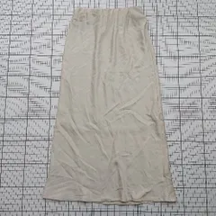 ◇ ⊂ チャオパニックティピー シンプル 光沢感 ロング タイト スカート サイズS アイボリー系 レディース E  【1508200021133】