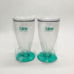 ◎I538【未使用】非売品 希少 Salem セーラムスーパーライト プラスチック グラス タンブラー 2個セット (ma)