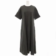 フリークスストア FREAKS STORE ロングワンピース 半袖 クルーネック F グレー /GV