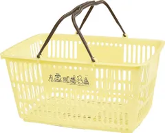 【人気商品】1) (x 1個 ライトイエロー エコバスケット10 錦化成