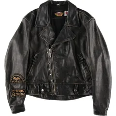 2025年最新】harley davidson レザージャケットの人気アイテム - メルカリ