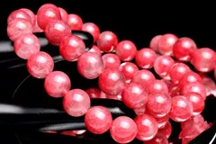 高発色 ロードナイトシリカ 10.5mm ブレスレット  1個売り パワーストーン 天然石 _BG3609-105