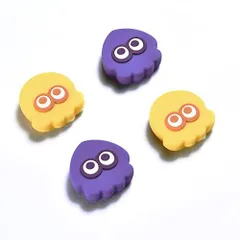 FUNLAB switch アナログスティックカバー switch有機elモデル対応 ジョイスティック スプラ 保護カバー joy-con対応 （4枚入れ） シリコン コントロール キャップ 滑り止め Switch/Switch lite/Switch ole