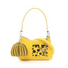 LOUIS VUITTON ルイ・ヴィトン LOUIS VUITTON × 草間彌生 マレリーニ エピ ジョーヌ ハンドバッグ