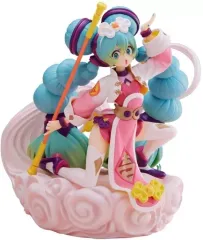 【中古】フィギュア TENITOL 初音ミク チャイナver. 「キャラクター・ボーカル・シリーズ 01 初音ミク」 PVC製塗装済み完成品
