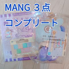 BTS BT21 이치 반 쿠지 MANG 봉제 장난감 외 3 점 세트 완성