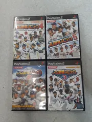 PS2　ソフトプロ野球スピリッツ4本セット