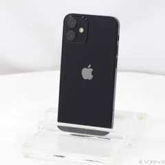 〔中古品〕 iPhone12 mini 64GB ブラック MGA03J／A SIMフリー【349】