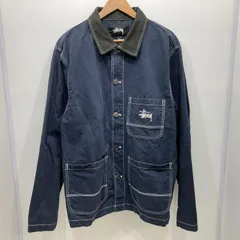00's Stüssy デニム カバーオール L オールドステュシー 程度良 00's Stüssy デニム カバーオール L オールドステュシー 程度良