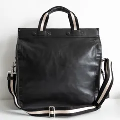 【美品】BALLY 【レザー 2way トートバッグ】ブラック トレインスポッティング バリー 25100510