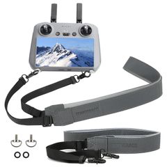 【人気商品】Pro/Air 3用ストラップ 3 リモコン用送信機 3/Mini ネックストラップ Mini pro/dji PUレザーショルダー 4 調整可能なネックショルダ /Mini DJI DJI RC RC PRO/DJIストラップ DJI 3S スク