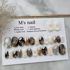 オーダーネイルチップ/ネイルチップ26枚入り/全サイズ入り/結婚式/成人式/結婚式ネイル/ブライダル/ニュアンスネイ