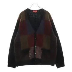 SUPREME (シュプリーム) 22SS Brushed Grid Cardigan ブラッシュドグリッド カーディガン ニット セーター ブラックのサムネイル
