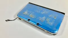 B-68★現状品★ Nintendo ニンテンドー 3DSLL 3DS ゲーム機 ゲーム SPR-001 ブルー ブラック 本体のみ  3DSケース付