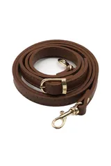 【特価商品】ショルダーバッグ 調節可能 ひも ショルダーベルト バッグ修理 交換用 レザー 持ち手ストラップ カバン ショルダースト バッグ 単品 ラップ ショルダー バッグ用 ショルダーストラップ 約120cm… [YINKE] (ブラウンのショルダーストラ