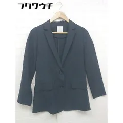 ◇ aquagirl アクアガール ２B 長袖 テーラードジャケット サイズS ダークグレー系 レディース  【中古】 【1201120001475】のサムネイル