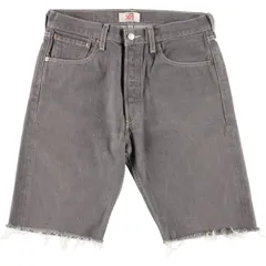 古着 リーバイス Levi's リーバイス501XX STRAIGHT LEG BUTTON-FLY カットオフ デニムショーツ ハーフパンツ メンズw33/eaa456720