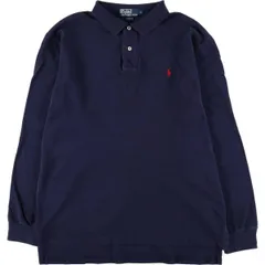 古着 ラルフローレン Ralph Lauren POLO by Ralph Lauren 長袖 ポロシャツ メンズL相当/eaa574495