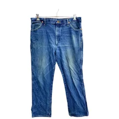 Wrangler カウボーイ ロングパンツ W38 ラングラー ビッグサイズ インディゴ コットン 古着卸 アメリカ仕入 2501-552