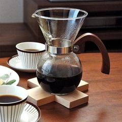 コーヒーメーカー 3杯 おしゃれ レトロ アンティーク 二重構造 ロクサン 【toh-236721】