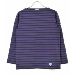 【ORCIVAL】ボートネック ボーダー バスクシャツ長袖カットソー