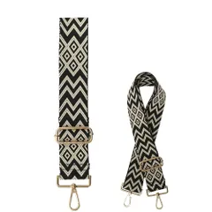 ☆ ダイヤBK/GD ☆ 着せ替えストラップ ストラップ 着せ替え バッグ用 着せ替えストラップ ショルダーストラップ 付け替えストラップ ショルダーベルト 肩ひも 肩紐 バッグ小物 バック小物 付け替え 簡単 バック用 可愛い かわいい ファッション小物