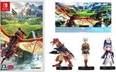 [중고] [매우 좋은] 몬스터 헌터 스토리 2 ~ 파멸의 날개 ~ - Switch [몬스터 헌터 스토리 2 amiibo3 종 세트] amiibo 파멸 레우스 +amiibo 에나 +a