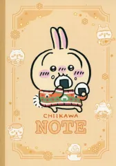 【中古】ノート・メモ帳 うさぎ オリジナルA5ノート 「セブンイレブン×ちいかわ なんか小さくてかわいいやつ あったまるね、きもち」 対象商品購入特典