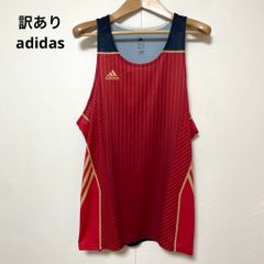 □新品 adidas シングレット タンクトップ XL ランニング アディダス
