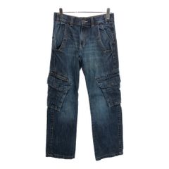 G-cargo デニムカーゴパンツ ネイビー(メンズ 38)中古 古着 U8436