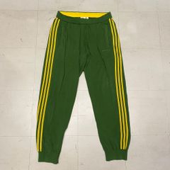 Wales Bonner × adidas　ウェールズボナー × アディダス　24SS　WB N KNIT TP　トラックパンツ　イエロー グリーン　size54　IW1176【中目黒R04】