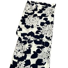浴衣（モノトーン紫陽花柄）上質 上品 大人 浴衣 単品 レディース 女性 和装 デート お祭り 夏祭り 花火