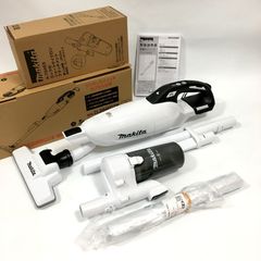 未使用 makita マキタ 充電式クリーナ CL284FDZW 18Ｖ バッテリ・充電器別売 サイクロンアタッチメント付 ホワイト △ DW3310
