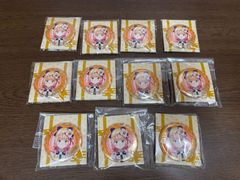 ホロライブ ランダム箔押し缶バッジ 正月衣装ver. 桃鈴ねね セット