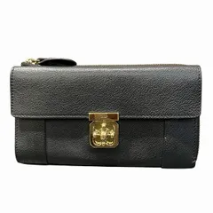 未使用級 Chloe クロエ 長財布 エルシー ターンロック ゴールドロゴ
