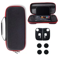 Steam Deck ケースセット 3点セット 収納バッグ シリコンカバー スティックキャップ付き 保護 耐衝撃 防水 防汚 持ち運び便利 