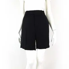 グッチ GUCCI 近年モデル テーラード ショートパンツ ハーフパンツ GG インターロッキング ボタン M 40 黒 ブラック 619500 ZKR01 国内正規品のサムネイル