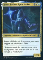 【中古】マジックザギャザリング 224/281[U]：【AFR】【FOIL】Hama Pashar  Ruin Seeker/遺跡探し、ハーマ・パシャール