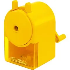 【新品・3営業日で発送】ナカバヤシ 手動鉛筆削り イエロー(DPS-H101KY)「単位:ダイ」