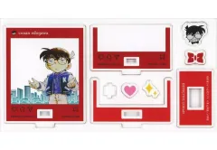 【中古】アクリルスタンド・アクリルパネル 江戸川コナン 推しキャラフレームスタンド 「名探偵コナンランド×ダイバーシティ東京 プラザ」 名探偵コナン公式アプリ 推しキャラくじ景品