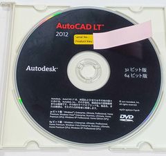 AutoCAD LT 2012 DVD 日本語版 入荷 Autodesk「AutoCAD LT 2012」32・64ビット版 中古 - メルカリ