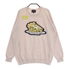 サイズ：1 PEARLY GATES パーリーゲイツ  長袖ニットセーター チェリーパイ柄 ピンク系 [240101468468] ゴルフウェア レディース ストスト