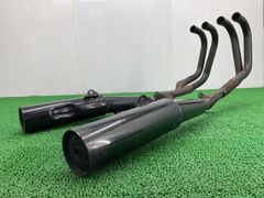 ninja250 ex250l ttsマフラー 二本出し センターマフラー - メルカリ