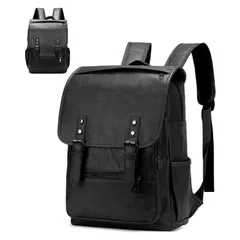 【特価セール】ヴィンテージ 多機能 バックパック 15.6インチPC入れ 収納力 ビジネスリュック 出張 撥水性 通勤 仕切りある レザー 通学 メンズ 两日一泊 大容量リュック 旅行 [Yukiyumi]