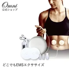 【新品】どこでもEMSエクササイズ OM-FM02A  運動 簡単 EMS シェイプアップ エクササイズ 簡単 シェイプアップ ヒップアップ 美脚 二の腕 EMS メリハリボディ ベルト お腹 脂肪 下半身 ダイエット ウエスト 引き締め バストアップ 二の腕