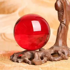 超大直径約: 186mm 8530g 超綺麗赤水晶丸玉B84E1/319E05D 超大直径約: 186mm 8530g 超綺麗赤水晶丸玉B84E1/319E05D 超大